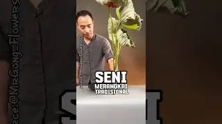 seni merangkai tradisional yang mempunyai arti mendalam #short #shortfeed #flowerlife #flowers