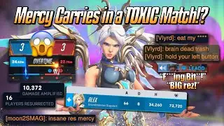 Mercy Carries in a TOXIC Match!? 😱 - Mercy Stadium Gameplay - Overwatch 2 (Season 20)