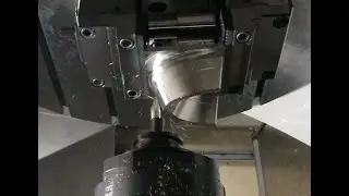 High feed milling and barrel milling on a Grob - Walter Tools