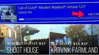 It Started.. NEW MAPS in MODERN WARFARE (Free) - DLC Update 1.07