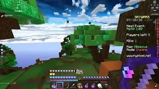 Hypixel Skywars 2,500 wins (with hackusation)