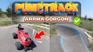 Première fois sur un Pumptrack | J'adore | Arrma GORGON 3s (Saint Nazaire 66)