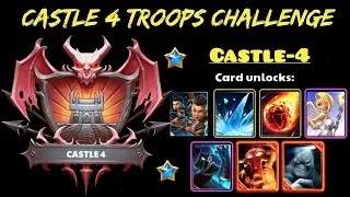 Using Demon's Hold Castle 4 Troops! Castle Crush