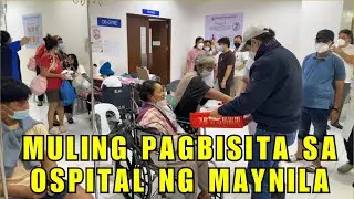 MAGANDANG UMAGA!  BINISITA MULI NI YORME ISKO MORENO ANG MGA HEALTH WORKERS SA OSPITAL NG MAYNILA
