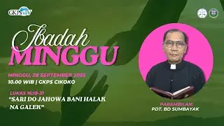 (LIVE) Ibadah Minggu 28 September 2025 | Pdt. BD Sumbayak