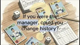 APBA Baseball  The Manager's Dream