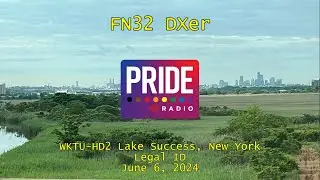 Pride Radio | WKTU-HD2 Lake Success, New York Legal ID (6/6/2024)
