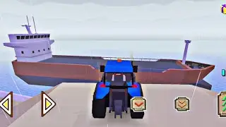 Get boarding pass to my ship and let's go fishing - Blocky Farming and Racing Simulator | #ocean