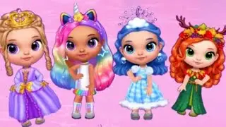 Princess enchanted castle Tutotoons games tea time 