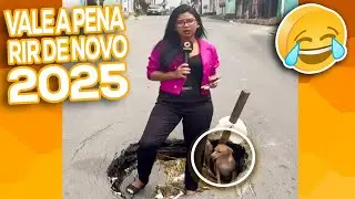 VAMOS RIR 🤣 - OS VÍDEOS ENGRAÇADOS de MEMES 2025 [ESPECIAL VALE A PENA RIR DE NOVO] 🇧🇷