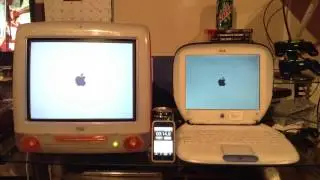 iMac G3 tangerine vs iBook g3 indigo