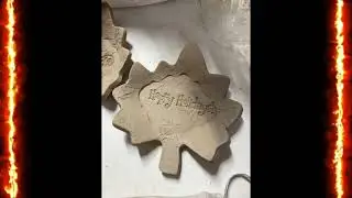 Fall segmented plates by the naked potter!