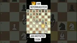 Ian Nepomniachtchi vs Jan-Krzysztof Duda. #chesskey #chess