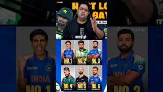 Shubman Gill No.1! 🔥 ICC ODI Rankings 2025 Updated! 🏏 Babar Azam, Rohit, Kohli in Top 6! 📊 #gill