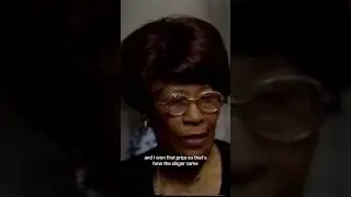 Ella in an interview in the 80s discussing that she originally wanted to pursue a dance career!