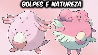 Melhores Golpes e Natureza Chansey e Blissey #shorts