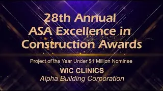 ASA 2022 EIC Award Nominee - WIC Clinics / Alpha Building Corporation