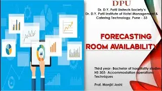Accommodation - Forecasting Room Availability