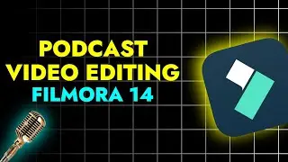 FILMORA 14 | HOW TO EDIT PODCAST VIDEO USING MULTICAM EDITING IN FILMORA 14 TUTORIAL..!!