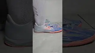 Fitting Sepatu Futsal Specs Lightspeed Reborn Glavier Grey #specs #lightspeedreborn #fyp #timnasfuts