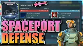 They attacked my spaceport [how to improve your defense] Infinite Galaxy