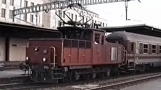 Trains CFF - SBB Züge - Gare/Bahnhof Genève/Genf Cornavin - 1992 (3/3)