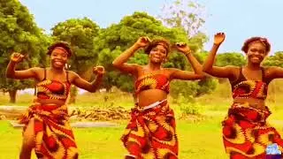 Tchianda dance  of the Tchokwe  tribe in Congo DRC, Zambia and Angola