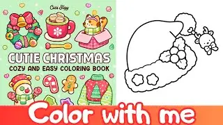 Christmas Coloring ASMR | Cozy Holiday Relaxation