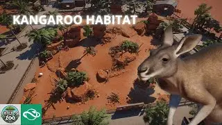 KANGAROO HABITAT SPEEDBUILD | PLANET ZOO