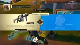 Fortnite you can now vote for the shockwave launcher or rift to go