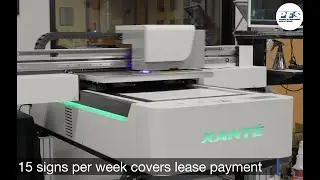 Xant&eacute; X-36 UV Flatbed Printer