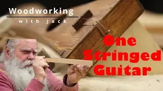 Ever Seen a One-Stringed Guitar? Build It From Just a Few Pieces of Wood!