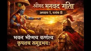 दुर्योधन का आत्मविश्वास | भगवद्गीता अध्याय 1 श्लोक 8 | Gita Adhyay 1 Shlok 8 Explained