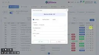 How to print multiple services with the same Service Order number?
