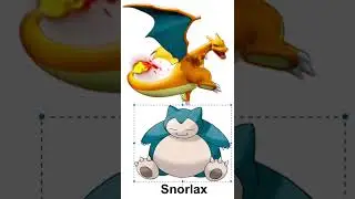 Mix Charizard with Snorlax!