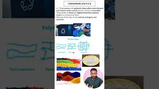 Thermoplastics (Resins)! | Basics Of Engineering Materials #viral #engineering #chemistry #education