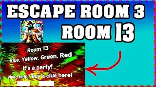 ROOM 13 ESCAPE ROOM 3 Walkthrough 💫 [WreckItVerse] [English] [Code]