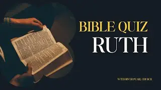 Bible quiz on RUTH (Eng/Tel) | Rev Dr Ratan | River Pearl Church | Ratan Universe