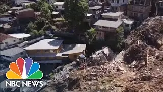 Brazilian Mudslide Death Toll Rises As Rescue Efforts Ramp Up