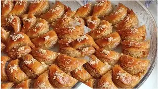 📢TEK BEZE İLE 40 KAT AY BAKLAVA ✅T&Uuml;M P&Uuml;F NOKTALARI İLE #baklavatarifleri #baklavanasılyapılır