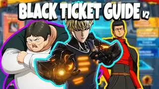 Официальный путеводитель по чёрным билетам! | One Punch Man Сильнейший в Юго-Восточной Азии!
