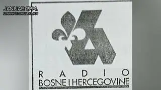 JANUAR 1994. -  IZVJE&Scaron;TAJ IZ MOSTARA ZA RADIO BOSNE I HERCEGOVINE