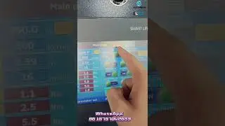 TTR slitting machine how to change the language