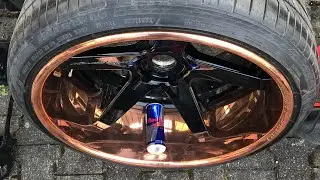Loma Superlight 13j x 20&ldquo; ET -10 Kupfer Felgen auf Mustang Breitbau | Shirokai - LibertyWalk