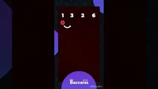 🗺️ 1-3-2-6 Betting System in Baccarat