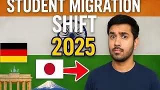 The students migration shift| Top Countries Attracting Indian Students | Free Education & Jobs!