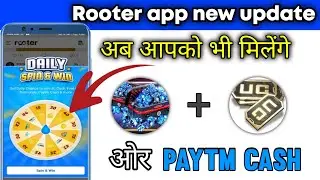 how to use rooter app new update  | rooter app spin free diamonds + uc + coin - rooter app