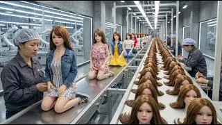 Inside the Silicone Doll Factory – (Full Process) How Luxury Dolls Are Made