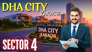 DHA City Karachi Sector 4 Development Tour 2025 | Affordable Plots for Sale | 300, 500, & 1000 Yards