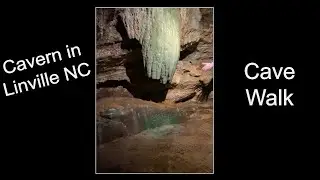 Cave Tour at Linville Caverns Minutes from The Blue Ridge Parkway NC #cave